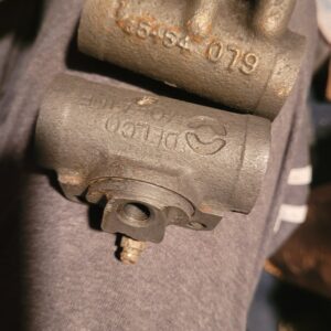1970 chevelle disc brake car rear drum cylinders w part numbers and markings.  Off a feb 70 car.