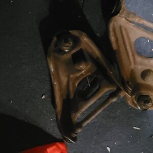 1969 upper camaro a frames. Nice texas parts w original riveged ball joints. Z28 l78