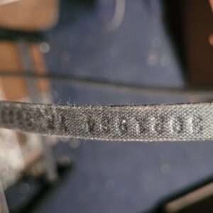 Alternator  belt.  Running on a car for a dyno only... l78 l89 copo 427 w smog 