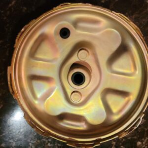 Nice plated brake  booster front. Usually they are rusty and rotted this one is nice.