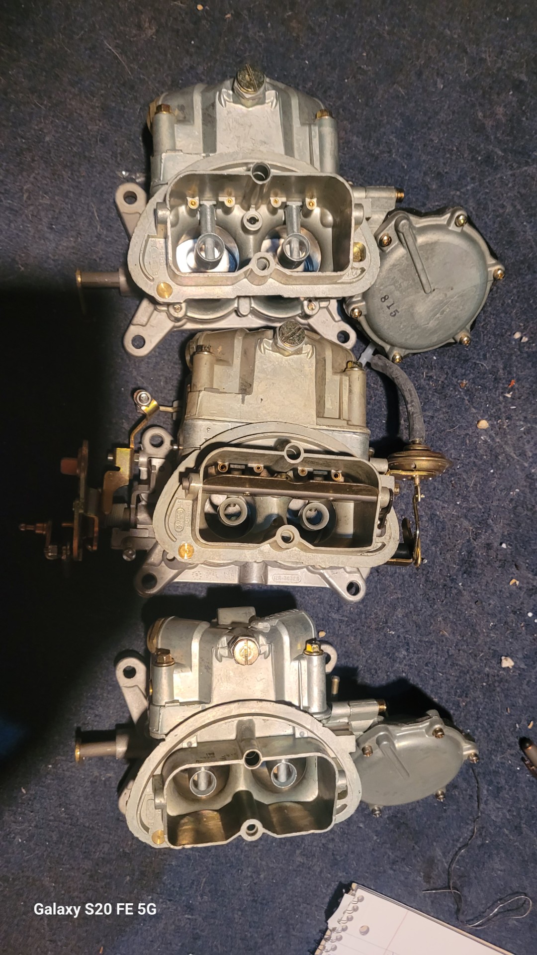 1967 holley nos carburetors 3659 3660. 691 date stamped ….new holleys ...