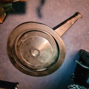 1969 camaro original coppo 427 cowl air cleaner all original parts.   Lid flange and base