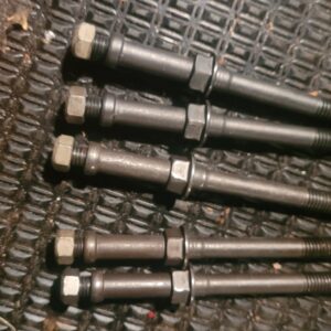 9pNos studs 1969 z28 tray bolts w nuts gm. Set of 5 302 camaro.