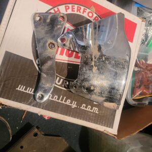 Pair of 69 big block camaro alternator brackets. Gm.  Need blasting and painting..69 gm parts in nice shape