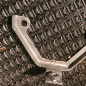 Original corvette throttle cable bracket w 3x2 tri power 427 1968 69. Scarce part w correct n stamp