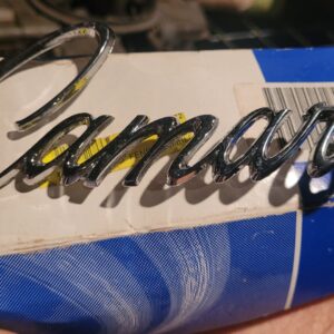 1969 camaro fender script nos 