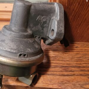 40725 embossed letter  ac fuel pump.  Nos gm ac delco.  302 67 z28 camaro 67 68 chevelle l79 327 350   