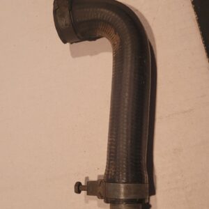 3x2 1968 69  tri power corvette 427 ac hose w clamps and elbow. Hose got burnt a bit in back.