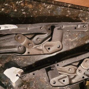 1967 68 69 nos camaro hood hinges.   Mint and no shelf wear like all have...gm correct w k rivets. 