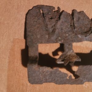 L35 1967 chevelle w 4 speed radiator tag..VU code..a little rough but impossible to find.  Raee part.