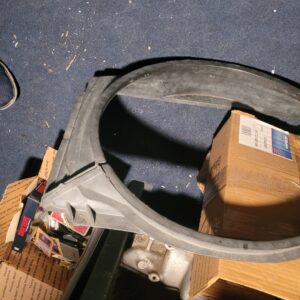 1971 1972 chevelle 454 fan shroud looks nos great condition. Looks like 2 piece. 