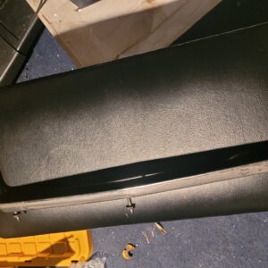 1967 corvette hood trim 427 only hi rise.  3x2.