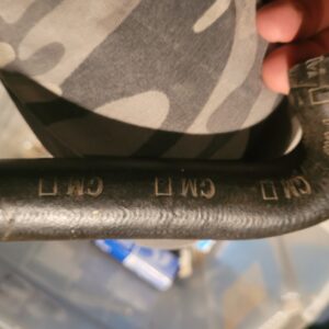 1968 69 3x2 tri power corvette original hose ac to vc..427