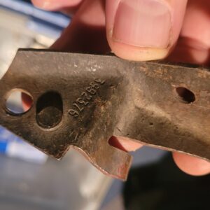 Throttle bracket. 70 ls5 qjet. Came off a 402 4 speed ss chevelle 70.