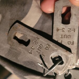 Set of 3 original 69 muncie 4 speed camaro shifter levers with original stampings. Rare oem  pieces. 