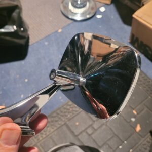 Nos 69 camaro gm mirror in box. Mint .  459.00.  Lh or Rh