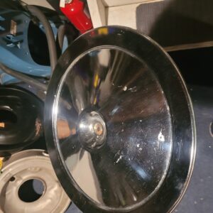 Nice survivor chrome lid z28 67 to 69 w nice silk screen .