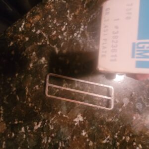 Gas pedal x33 trim stainless 67 68 69.   In gm.box. 