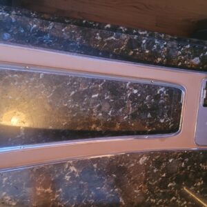 Nos 64 to 67 corvette console.   Gm chrome. These were paint to match.   In the original gm.box !