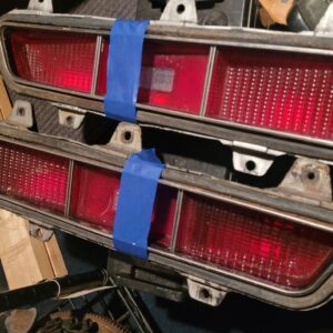 1969 rear taillight assemblies camaro.   Lenses and housings. 