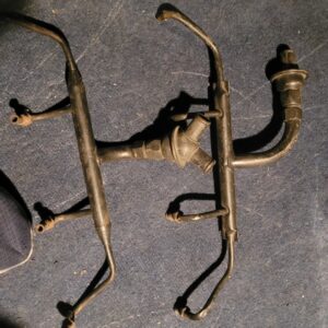 1967 l78 smog manifolds pipes w check valves. Needs 2 nuts replaced.  Rare pieces. 