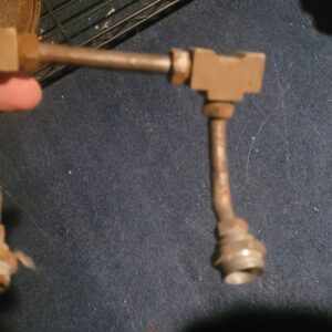 Fuel line blocks and lines original 67 435hp.  No repro. 