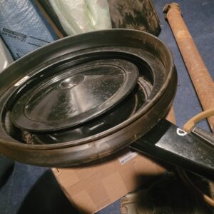 Original 69 z28 camaro air cleaner cowl induction. All pieces included. A few small dents marked in white. Easy fix