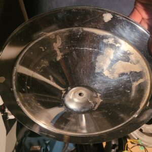 Air cleaner lid.  302 327 350  396 427 454   65 to 70 big and small blocks. Original silk screen. 