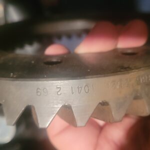 1969 camaro chevelle 410 ring andpinion ...1 2 69 dated.  Jan feb 69...nice used. 