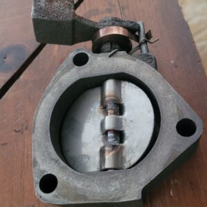 Big block nos 2 1/2 inch heat riser w part number.   396 427 454 and small block corvette w solid lifter 1962 to 1965.