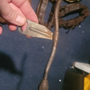 1970 chevelle 454 ss   ls6 brake line fitting to intake  oem..