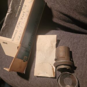Chevy 69 door lock unkeyed nos in box w parts.