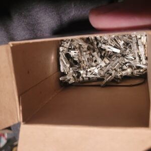 1960s wire terminal ends all chevy cars ..box of 100 is for sale.     3 available 