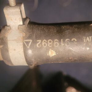 1968 69 3x2 tri power corvette air cleaner original hose elbow for valve cover and 2 clsmps.