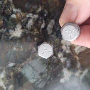 2 bolts for 70 chevelle 454 ls6 alternator....short is for rear brace to back alternator mount other is front mount bolt. Rare headmarked piece that were always tossed.