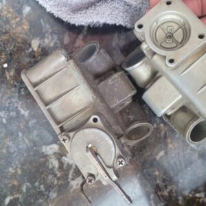 Holley carburetor fuel Bowls for 69 and 70 hi perf w vented bowls.  Big block l78 l89 copo and ls6.  Pair.