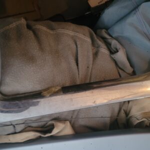 Inner lh convertible midyear corvette trim stainless. Nice