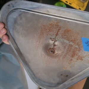 3x2 tri power  400 hp 1967 air cleaner lid  noce survivor 427