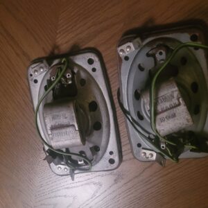 1970 chevelle round gauge ss cars ls6 ls5 front 1970 stereo speakers  can recone for 60.00 each. Part numbers atill visible pair of 4x6 fronts.