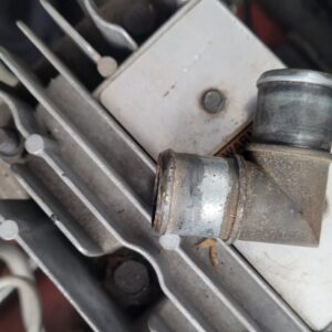 Big block 1966 to 1970 elbow for valve cover 396 427 454  oem gm part