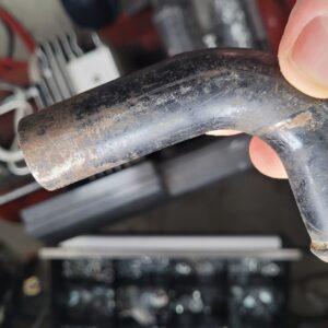 Rare chevelle cowl air cleaner pipe always damaged , cut, or missing....have to ruin a 1000 air cleaner to get one of these.70 chevelle ls5 ls6 w cowl.