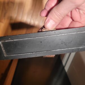 69 chevelle radio delete plate original.