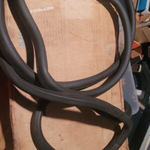 3829883 coupe split window mid year corvette nos door weatherstrip   
