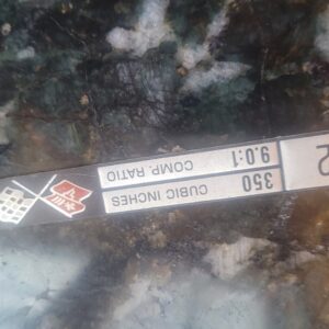 A factory l82 dash application.corvette. ...1970s corvette nice used.