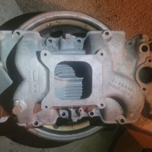 Rare 1967 corvette dual casting l88 427 # 069 093  intake manifold  !   427 aluminum 