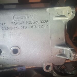 M22 muncie 4 speed transmission case.  Warranty blank 2 drain plug....mint piece. 