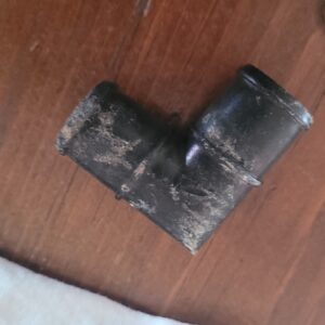 1969 396 427 valve cover elbow gm early ..chevelle camaro nova. 375 hp etc