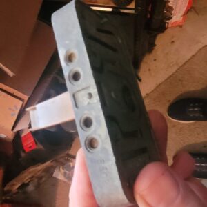 Metering block.  1960s 70s holley.   396 427 454.