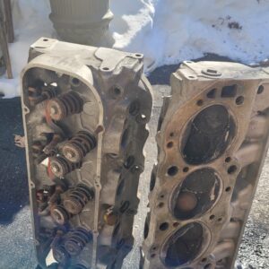 842.  7 11 69. Heads good set of l89 heads complete 396 427 big block .