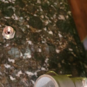 Z2 8 holley carburetor bowl . 302 camaro...new fuel inlet.  Threads look a little worn but inlet threads in nice and properly tightens.   